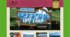 Desktop Screenshot of crestongolf.com